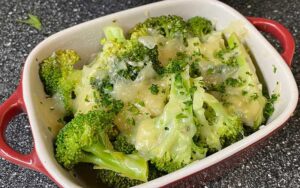 broccoli parmesan for a side dish