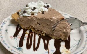 chocolate pie for dessert