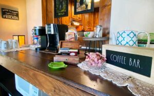 all day coffee and tea bar at the overlook inn