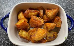 fried sweet potatoes side dish